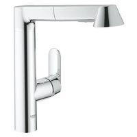 GROHE K7 Tek Kumandalı Spiralli Eviye Bataryası - 32176000