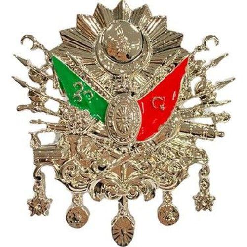 Osmanlı Tuğra Vidalı Küçük Nikel / Yacıy04