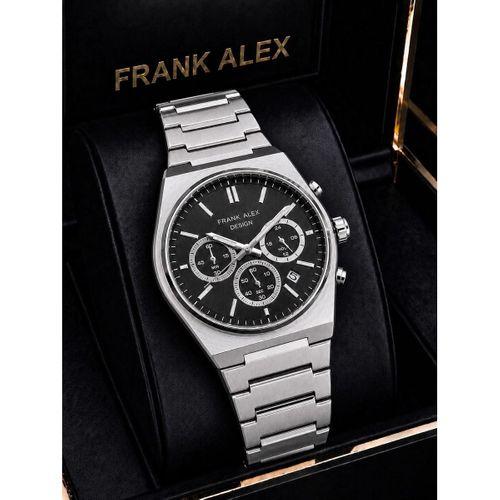 Frank Alex Kadran Fonksiyonları Aktif Premium Erkek Kol Saati Çelik Kordon 2 Yıl Garantili E07274.2