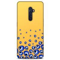 Nazarium (18) Desenli Silikon Kapak Oppo Reno 2 Kılıf
