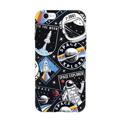 iPhone 6 Plus Space Design Premium Silikonlu Telefon Kılıfı