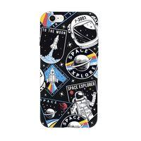 iPhone 6 Plus Space Design Premium Silikonlu Telefon Kılıfı