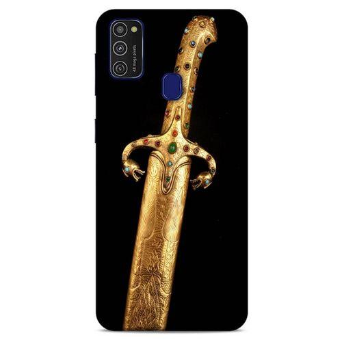 Samsung Galaxy M21 Uyumlu Kılıf Ottoman (19) Kılıfları Tören Kılıcı