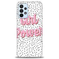 Samsung Galaxy A23 4G Kılıf HD Baskılı Kılıf - Girl Power + Tam Ekran Koruyucu