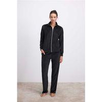 Kadın Fermuarlı Uzun Kollu Kadife Eşof Takımı