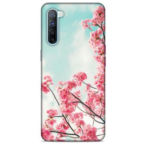 Lopard Oppo Reno 3 Uyumlu Kılıf Bahar (44) Tough Armor Kılıf Kiraz Çiçekleri