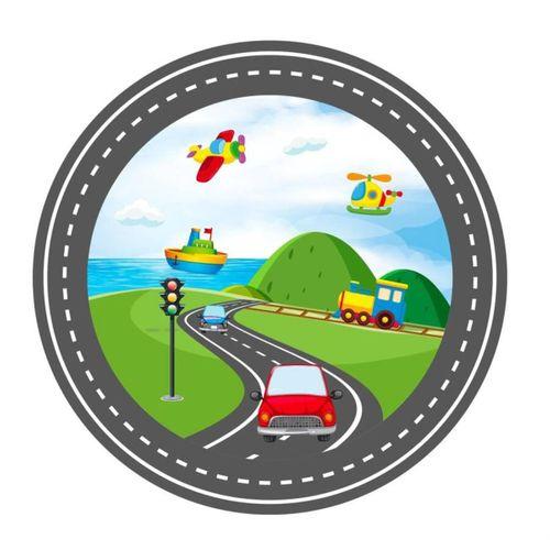 Karton Tabak Taşıtlar 23 Cm 8 Adet