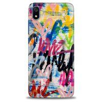 Xiaomi Redmi 7A Kılıf HD Baskılı Kılıf - Lovee + Tam Ekran Koruyucu