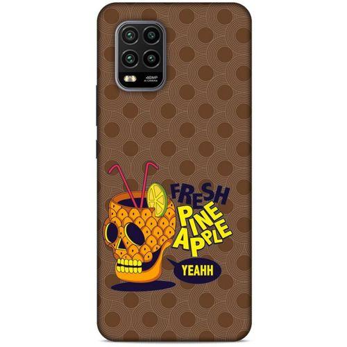 Frutix Ananas 05 Xiaomi Mi 10 Lite Kılıf Desenli Silikon