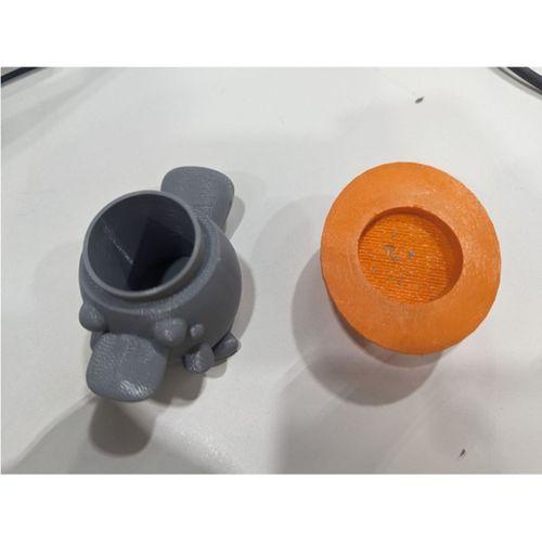 Perry Platypus Boş İç Kısım Çıkarılabilir Şapka ile 3D Baskı (Bu ürün Sadece Plastik parçadır - Almadan Önce Soru Sorabilirsiniz)