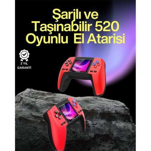 P5 Retro Gamepad – 520 Klasik Oyunlu Tak-çalıştır Mini Konsol
