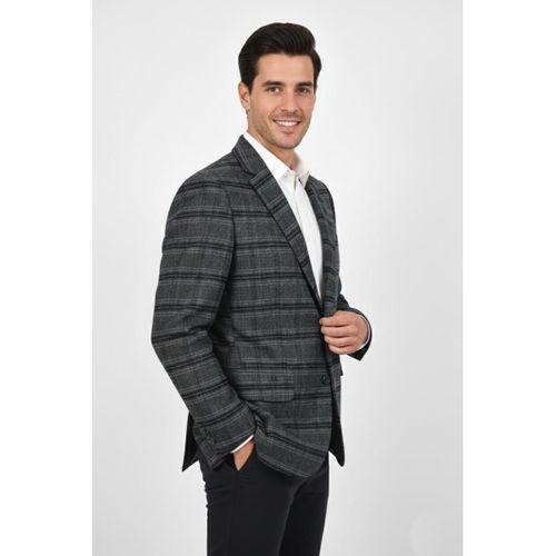 Erkek Kışlık Kumaş Tek Ceket 4 Drop BGL-ST04985