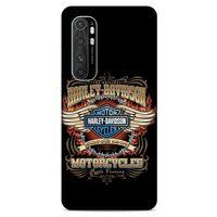 Xiaomi Mi Note 10 Lite Uyumlu Kılıf Motorsiklet (6) Silikon Kılıf Harley Davidson