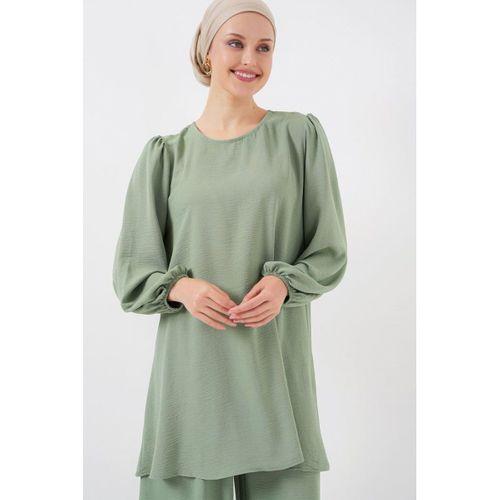 Ayrobin Tunik Pantolon Alt Üst Takım 6712 - Çağla