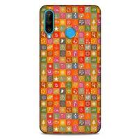 Yılbaşı Süsleri 09 Huawei P30 Lite Kılıf Silikon Kapak