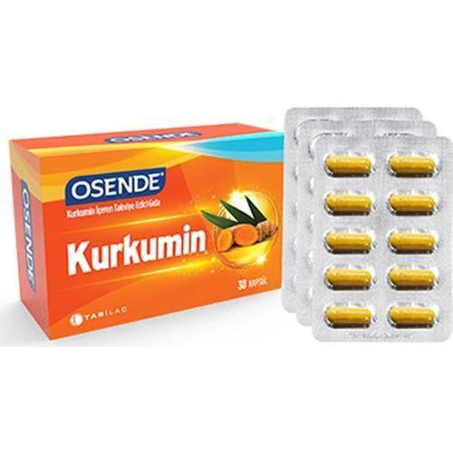 Tab İlaç Osende Kurkumin 30 Kapsül 8680133000706