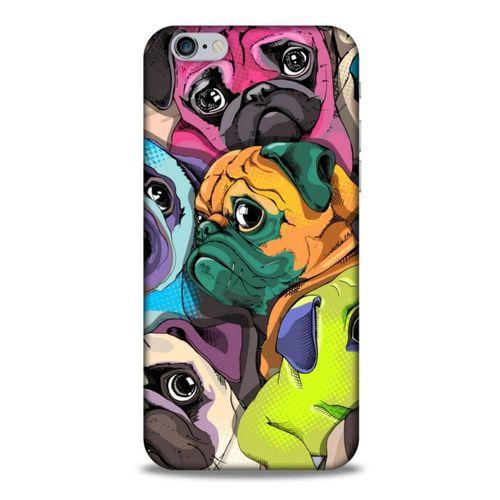 Animax Portre Pugs Apple Iphone 6 Kılıf Desenli Silikon
