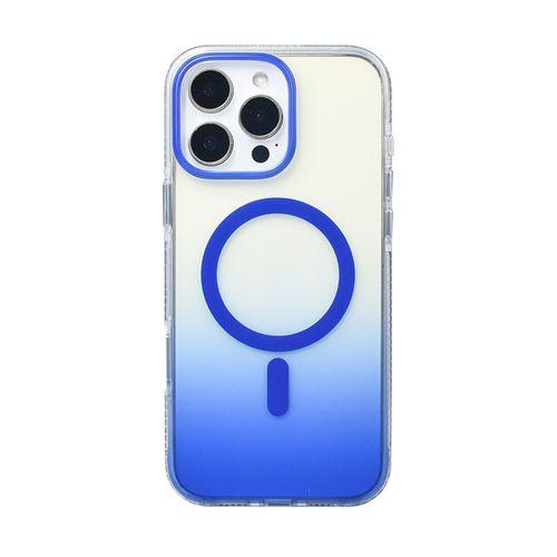 Apple iPhone 16 Pro Max Kılıf M-safe Şarj Özellikli Transparan Renk Geçişli Zore Toros Kapak