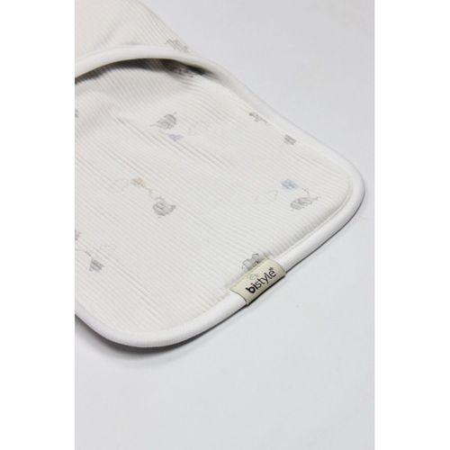 Bistyle Bistyle Flying Elephant Organik Bel Destekli Kundak 75102 Ekru Gri