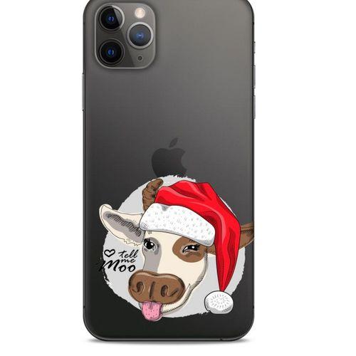 Zoologix (84) Apple iPhone 12 Pro Max Şeffaf Kılıf Silikon Desenli