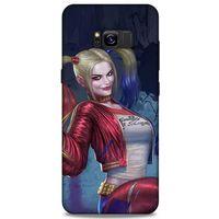 Samsung Galaxy S8 Plus Uyumlu Kılıf Harley Quinn (9) Kılıf Gri