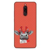 Animax Cute Cow Xiaomi Redmi 8 Kılıf Desenli Silikon