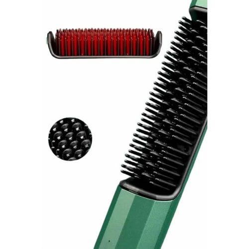 Üflemeli Saç Düzleştirici Fön Tarak Yüksek Isı Ayarlı İyon Özellikli