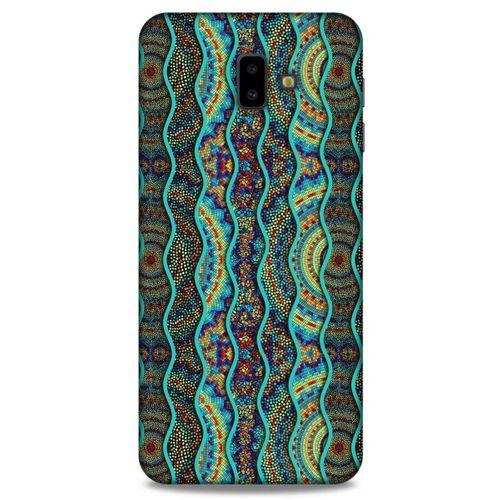 Samsung Galaxy J6 Plus Kılıf Baskılı Özel Seri Taşlı (32) Soft Silikon Kılıf