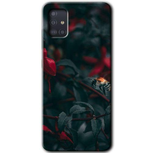 Galaxy A51 Kılıf HD Desen Baskılı Arka Kapak - Avcı Arı