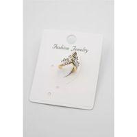 Taşlı Kıkırdak Küpe - Altın