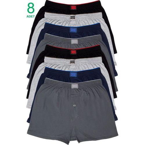 Tutku 8 Adet Erkek Penye Havlu Bel Boxer Karışık Renk