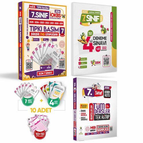 2026 7 Sınıf YENİ SİSTEM İOKBS BURSLULUK ALTIN PAKET Deneme Seti ve Çıkmış Soru Bankası Çözümlü