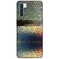 Oppo A91 Kılıf Baskılı Özel Seri Taşlı (19) Kılıfları