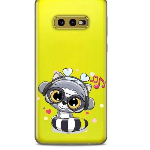 Zoologix (76) Samsung Galaxy S10 Lite Şeffaf Kılıf Silikon Desenli