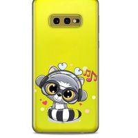Zoologix (76) Samsung Galaxy S10 Lite Şeffaf Kılıf Silikon Desenli
