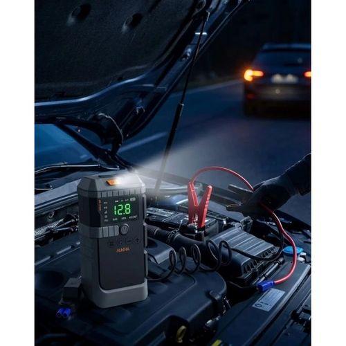 Taşınabilir Akü Takviye Cihazı Araç Çalıştırma Ve Dijital Hava Kompresörü Çok Amaçlı Güç Ünitesi