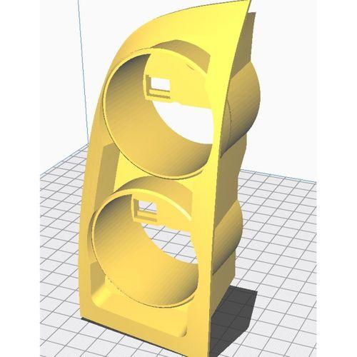 Chevrolet Sonic Havalandırma Gösterge Pod Braketi 52mm 00947