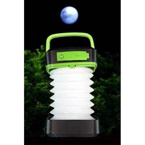 Led Lamba Kamp Lambası Hafif Taşınabilir Şarj Süreli Akordeon El Fenerli