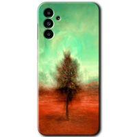 Galaxy M23 Kılıf HD Desen Baskılı Arka Kapak - Outlines Paint