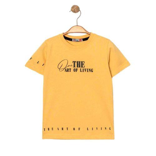 Erkek Çocuk The Art Of Lıvıng Baskılı Tişört BGL-ST04454