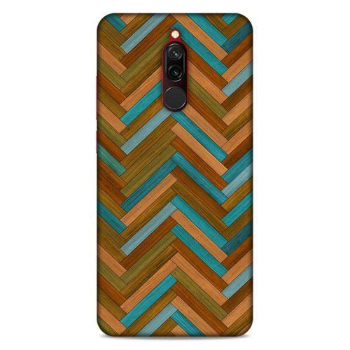 Lopard Xiaomi Redmi 8 Uyumlu Kılıf Wood'X (38) Neo Hybrid Kılıf Desenli