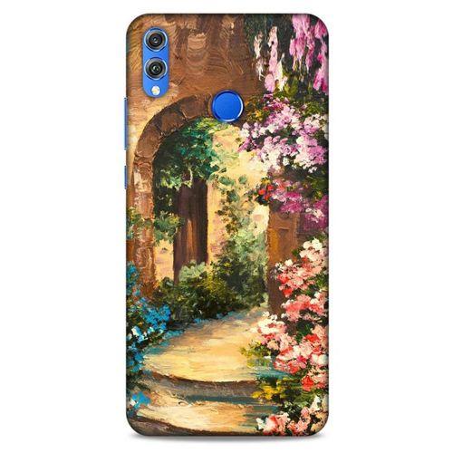 Cityx (50) Huawei Honor 8x Kılıf Silikon Kapak Desenli