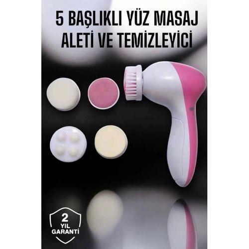 5 Fonksiyonlu Kablosuz Yüz Temizleme Cihazı İle Derinlemesine Cilt Bakımı