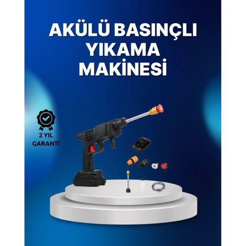 Kablosuz Taşınabilir Basınçlı Yıkama Tabancası Köpük Şişeli