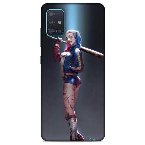 Samsung Galaxy A51 Uyumlu Kılıf Harley Quinn (14) Lansman Kılıf Antrasit