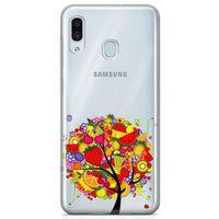 Samsung Galaxy A30 Kılıf Meyve Bahçeleri Arka Kapak Koruma Desenli Full Koruyucu