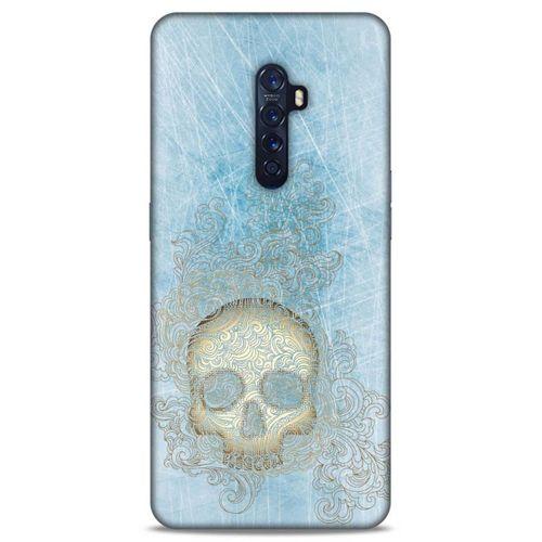 Lopard Oppo Reno 2 Uyumlu Kılıf Tattoo's (18) Telefon Kılıfları Mavi