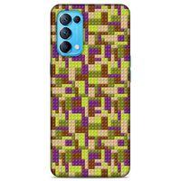 Lopard Oppo Reno 5 5G Uyumlu Kılıf BloX (50) Shockproof Kılıf Kahve Yeşil