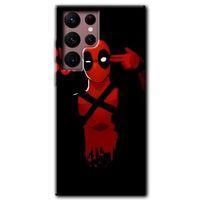 Samsung Galaxy S22 Ultra HD Baskılı Kılıf + 9D Tam Ekran Koruyucu - DeadPool 4