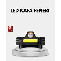 Profesyonel Şarjlı Led Kafa Lambası – Uzun Mesafe + Ortam Aydınlatması